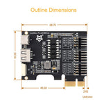 WAVESHARE Luckfox PicoKVM Scheda di espansione Interfaccia PCIe USB universale