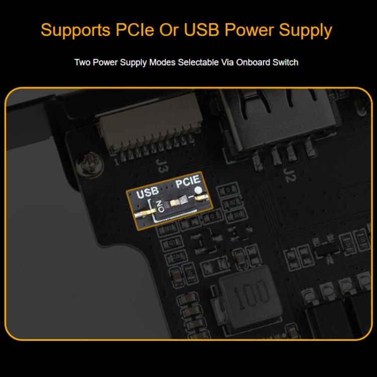 WAVESHARE Luckfox PicoKVM Scheda di espansione Interfaccia PCIe USB universale