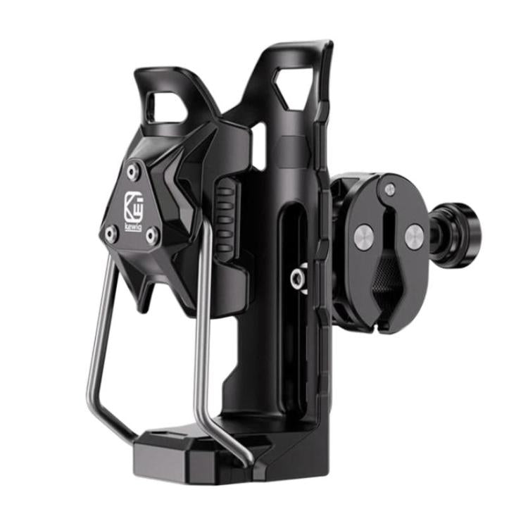 Portaborraccia antiscivolo adattivo per moto e biciclette, portabicchiere antifurto girevole a 360 gradi., Kewig SHJ-6