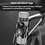 Portaborraccia antiscivolo adattivo per moto e biciclette, portabicchiere antifurto girevole a 360 gradi., Kewig SHJ-6