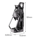Portaborraccia antiscivolo adattivo per moto e biciclette, portabicchiere antifurto girevole a 360 gradi., Kewig SHJ-6