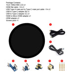Display touch capacitivo rotondo 7" 1080x1080 HDMI