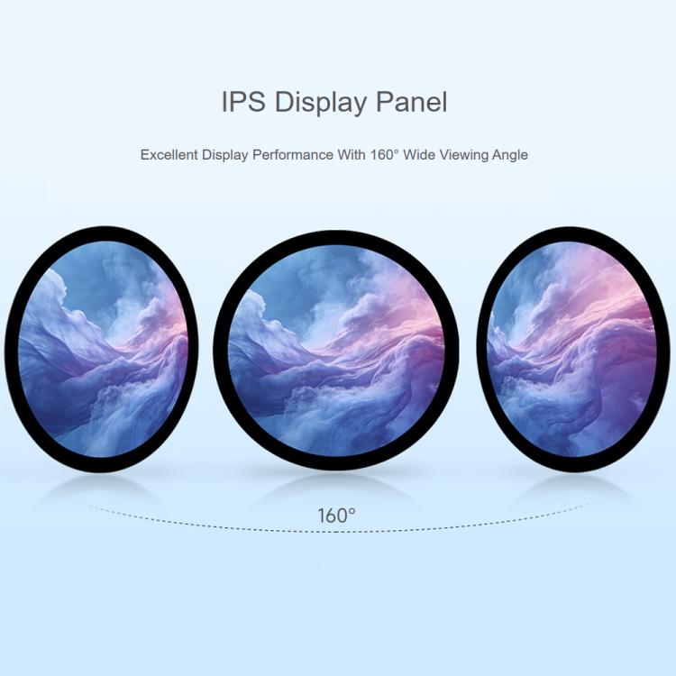 Display touch capacitivo rotondo 7" 1080x1080 HDMI