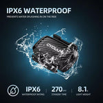 Sensore di cadenza 2 in 1, sensore intelligente di velocità di precisione, supporta le doppie modalità Bluetooth e ANT+., CYCLAMI C1