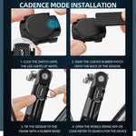 Sensore di cadenza 2 in 1, sensore intelligente di velocità di precisione, supporta le doppie modalità Bluetooth e ANT+., CYCLAMI C1