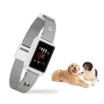 Collare antiabbaio intelligente B801 senza scosse per cani con schermo a colori e sistema anti-falso allarme, impermeabile IP68, ricarica magnetica., No-Shock