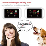 Collare antiabbaio intelligente B801 senza scosse per cani con schermo a colori e sistema anti-falso allarme, impermeabile IP68, ricarica magnetica., No-Shock