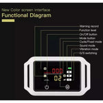 Collare antiabbaio intelligente B801 senza scosse per cani con schermo a colori e sistema anti-falso allarme, impermeabile IP68, ricarica magnetica., No-Shock