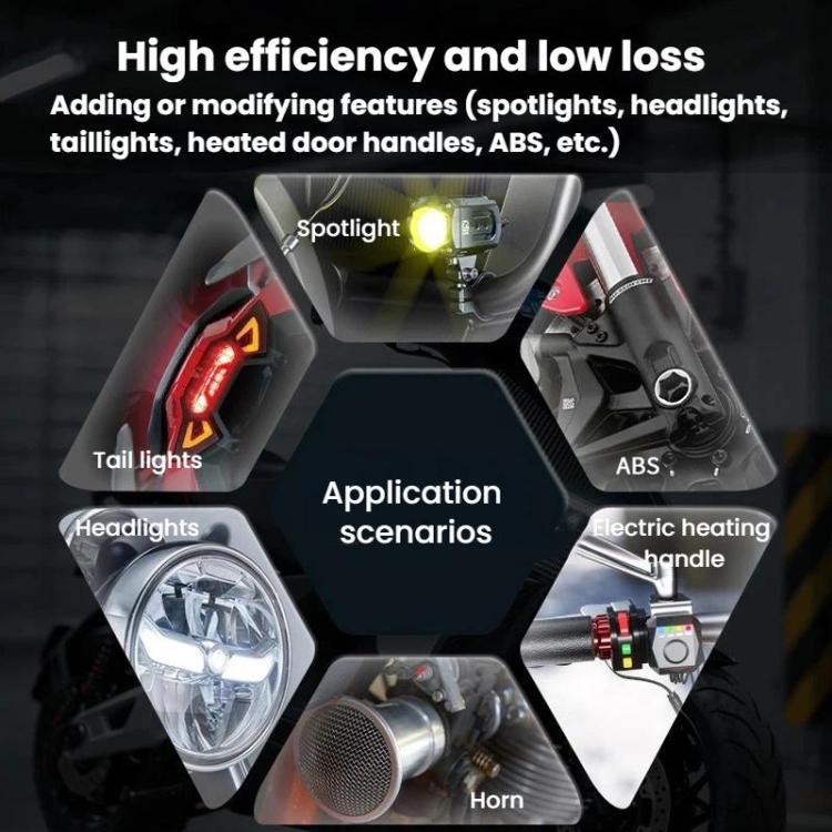 Convertitore DC-1 da 48V-120V a 12V CC per veicoli elettrici