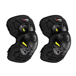 Set protezioni moto per ginocchia e gomiti con sgancio rapido