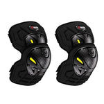 Set protezioni moto per ginocchia e gomiti con sgancio rapido
