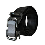 Cintura in denim intrecciato, morbida e resistente, per esterni., Figure-eight Buckle Black, Figure-eight Buckle Khaki, Figure-eight Buckle Coffee, Figure-eight Buckle Green, Figure-eight Buckle Gray, Figure-eight Buckle Blue, Metal Buckle Black       ...
