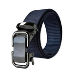 Cintura in denim intrecciato, morbida e resistente, per esterni., Figure-eight Buckle Black, Figure-eight Buckle Khaki, Figure-eight Buckle Coffee, Figure-eight Buckle Green, Figure-eight Buckle Gray, Figure-eight Buckle Blue, Metal Buckle Black       ...