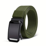 Cintura in denim intrecciato, morbida e resistente, per esterni., Figure-eight Buckle Black, Figure-eight Buckle Khaki, Figure-eight Buckle Coffee, Figure-eight Buckle Green, Figure-eight Buckle Gray, Figure-eight Buckle Blue, Metal Buckle Black       ...