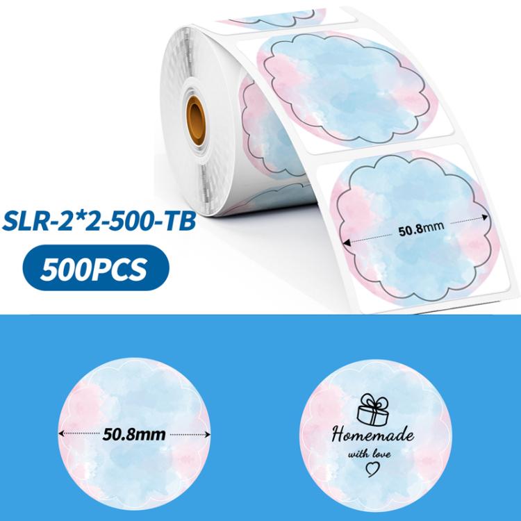 Etichette adesive rotonde Phomemo da 2 pollici per stampanti PM241-BT/PM246S/D520-BT, LASER-SILVER-BLACK-400pcs, > LASER-GOLD-BLACK-400pcs, WHITE-BLACK-750pcs, PINK-BLACK-750pcs, YELLOW-BLACK-750pcs, BLUE-BLACK-750pcs, ORANGE-BLACK-750pcs              ...