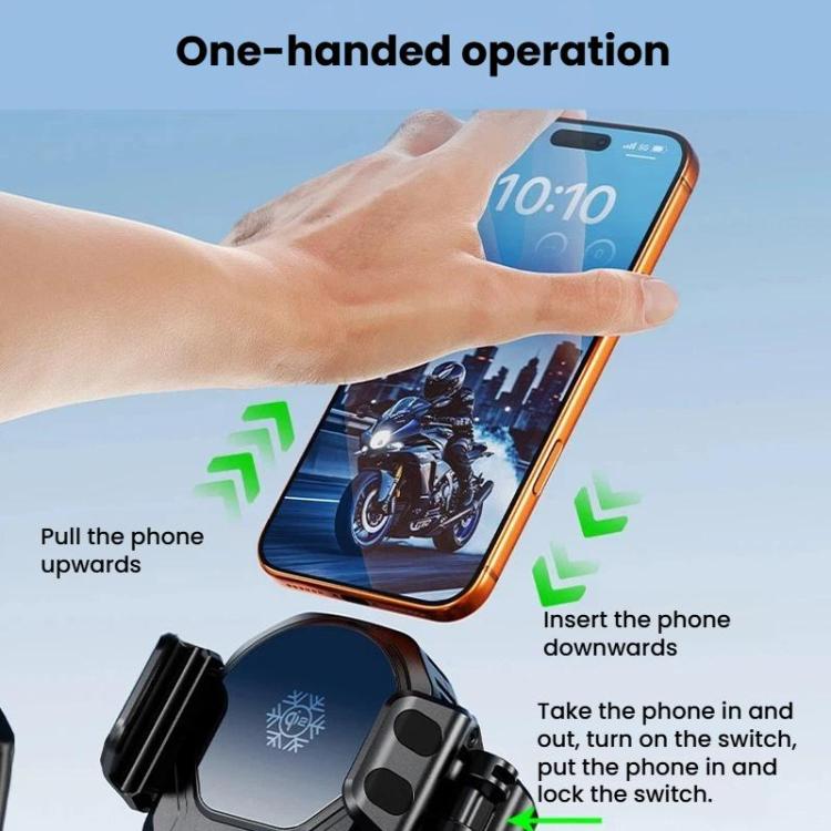 Supporto telefono moto Kewig M33 Pro con ventola raffreddamento
