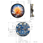 Scheda sviluppo AMOLED 1,75" Waveshare RP2350