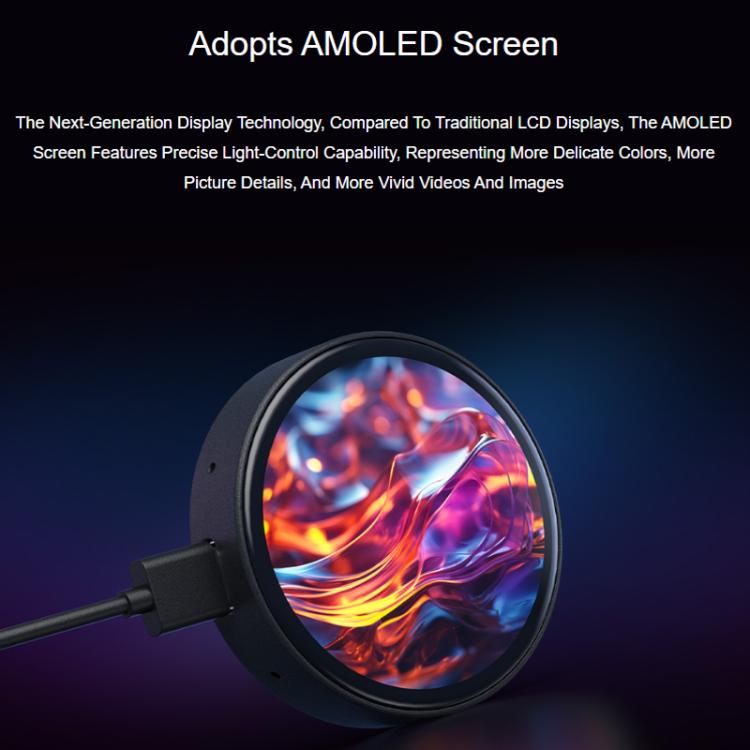 Scheda sviluppo AMOLED 1,75" Waveshare RP2350
