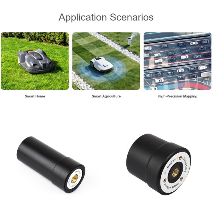 Antenna GNSS attiva elicoidale SMA multi-frequenza IP67