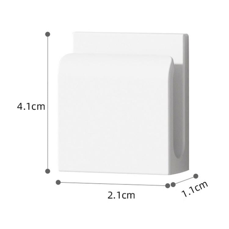 2 pezzi Supporto per caricabatterie Clip per cavo di ricarica del telefono Gancio organizer per spina