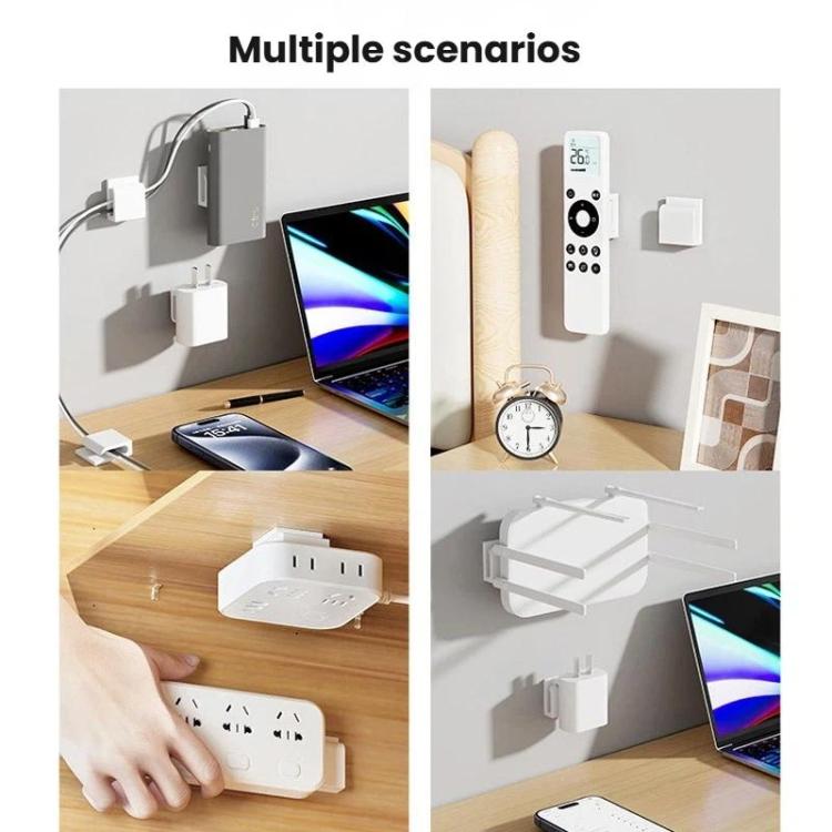2 pezzi Supporto per caricabatterie Clip per cavo di ricarica del telefono Gancio organizer per spina