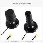 Antenna SMA con base magnetica e cavo coassiale 3 metri