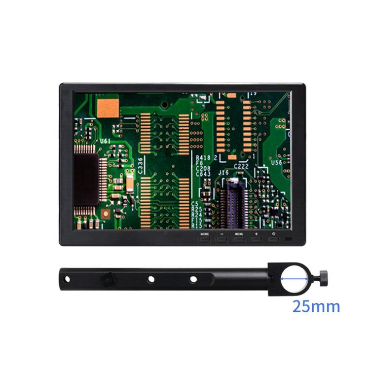 Monitor per microscopio IPS di livello industriale, spina USA, 8 Inch with 25mm Mounting Bar, 8 Inch with 32mm Mounting Bar, 10 Inch with 25mm Mounting Bar, 10 Inch with 32mm Mounting Bar, 11.6 Inch with 25mm Mounting Bar, 11.6 Inch with 32mm Mounting ...