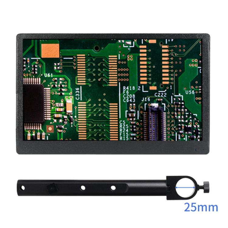 Monitor per microscopio IPS di livello industriale, spina USA, 8 Inch with 25mm Mounting Bar, 8 Inch with 32mm Mounting Bar, 10 Inch with 25mm Mounting Bar, 10 Inch with 32mm Mounting Bar, 11.6 Inch with 25mm Mounting Bar, 11.6 Inch with 32mm Mounting ...