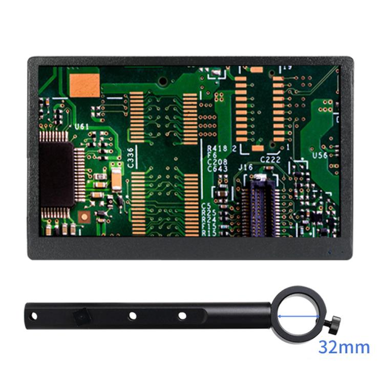 Monitor per microscopio IPS di livello industriale, spina USA, 8 Inch with 25mm Mounting Bar, 8 Inch with 32mm Mounting Bar, 10 Inch with 25mm Mounting Bar, 10 Inch with 32mm Mounting Bar, 11.6 Inch with 25mm Mounting Bar, 11.6 Inch with 32mm Mounting ...