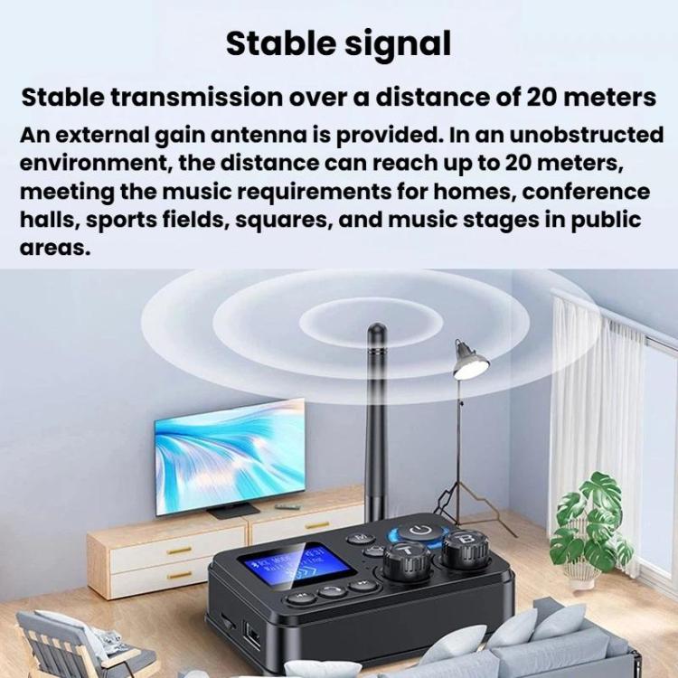 Adattatore audio wireless Bluetooth 5.4 2 in 1 GT87