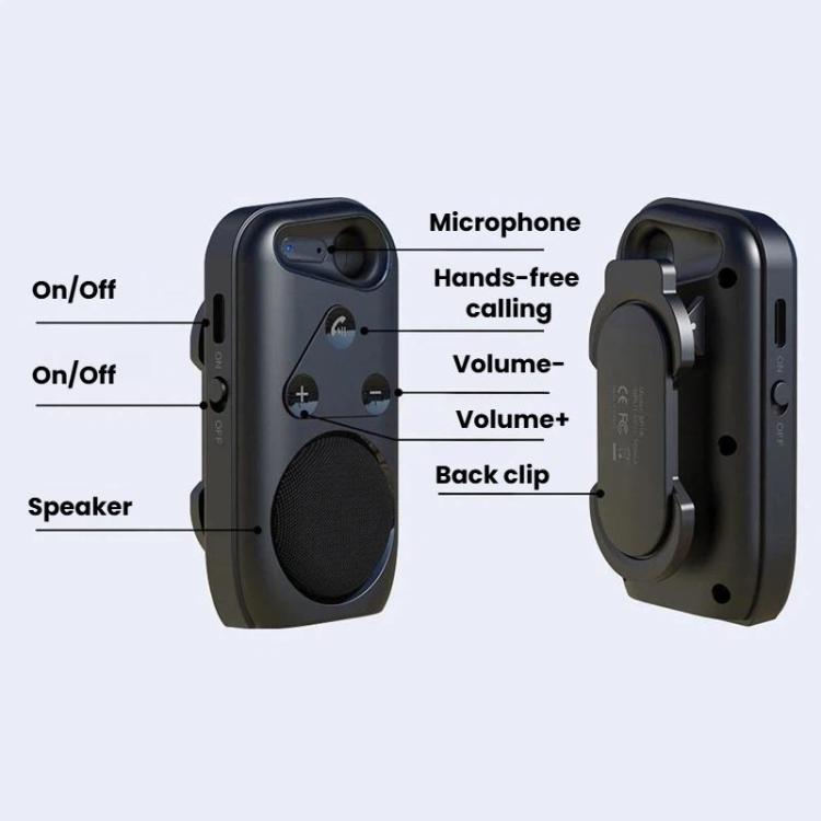 SP18 Altoparlante Bluetooth indossabile, portatile e impermeabile, per esterni., SP18