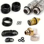 Kit di O-ring in NBR da 990 pezzi/set, 20 misure metriche, anelli di tenuta in gomma nitrilica per idropulitrici ad alta pressione, settore automobilistico, idraulico e industriale.
