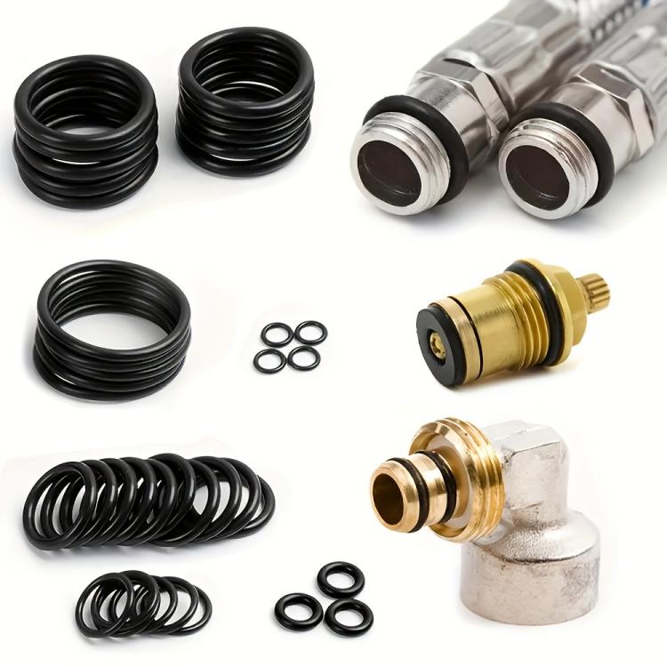 Kit di O-ring in NBR da 990 pezzi/set, 20 misure metriche, anelli di tenuta in gomma nitrilica per idropulitrici ad alta pressione, settore automobilistico, idraulico e industriale.