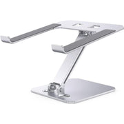 Aluminum Alloy Laptop Riser Vertical Cooling Foldable Adjustable Height Elevated Stand