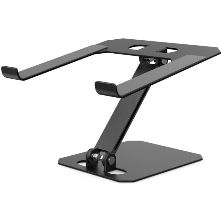 Aluminum Alloy Laptop Riser Vertical Cooling Foldable Adjustable Height Elevated Stand