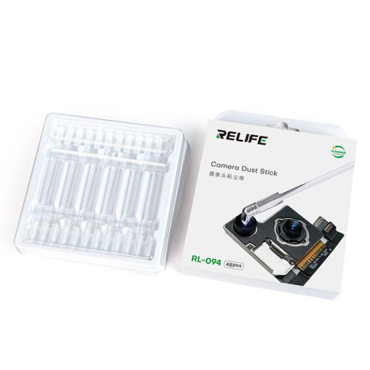 Stick per la rimozione della lanugine dalla fotocamera: potente stick per la pulizia a 360 gradi., RELIFE RL-094 48pcs /Box