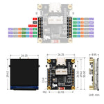Scheda sviluppo ESP32-C6 con display LCD 1,3 pollici