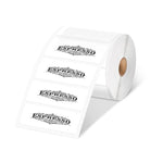 Phomemo, adesivo termico bianco 4 x 2 pollici per stampante di etichette di spedizione, 500 Sheets, 750 Sheets