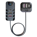 Caricabatterie da auto 6 porte 66W con cavo incluso