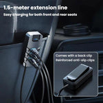 Caricabatterie da auto 6 porte 66W con cavo incluso