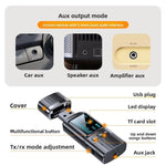 Adattatore audio Bluetooth 5.4 GT72 con display digitale