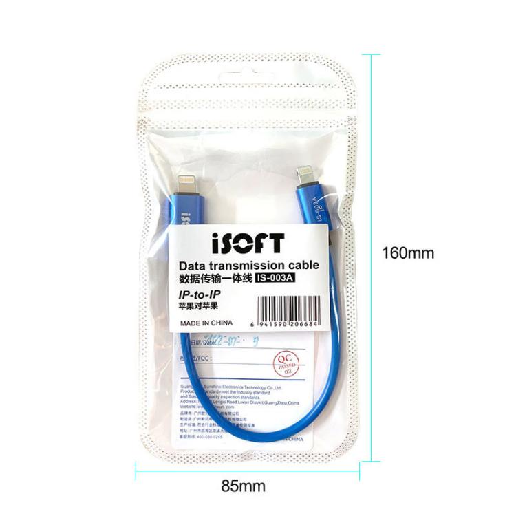 Cavo combinato per la riparazione e il trasferimento dati del telefono, ISOFT IS-003A 8 Pin To 8 Pin, ISOFT IS-003B 8 Pin To USB, ISOFT IS-003B 8 Pin To Type-C