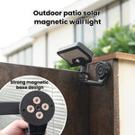 Lampada solare da esterno con sensore di movimento