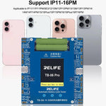 Per iPhone serie 11-16, tester automatico per cicli di carica della batteria con doppio canale indipendente, spina europea., TB-06 Pro