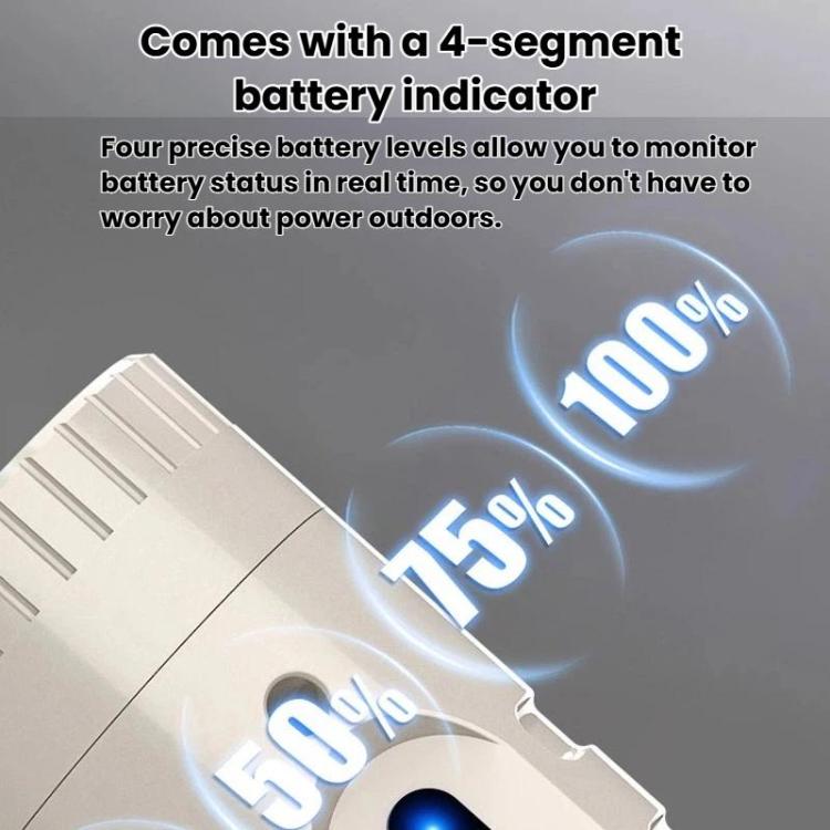 Lanterna solare portatile pieghevole WS-HD52 500 lumen
