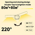 Lanterna solare portatile pieghevole WS-HD52 500 lumen