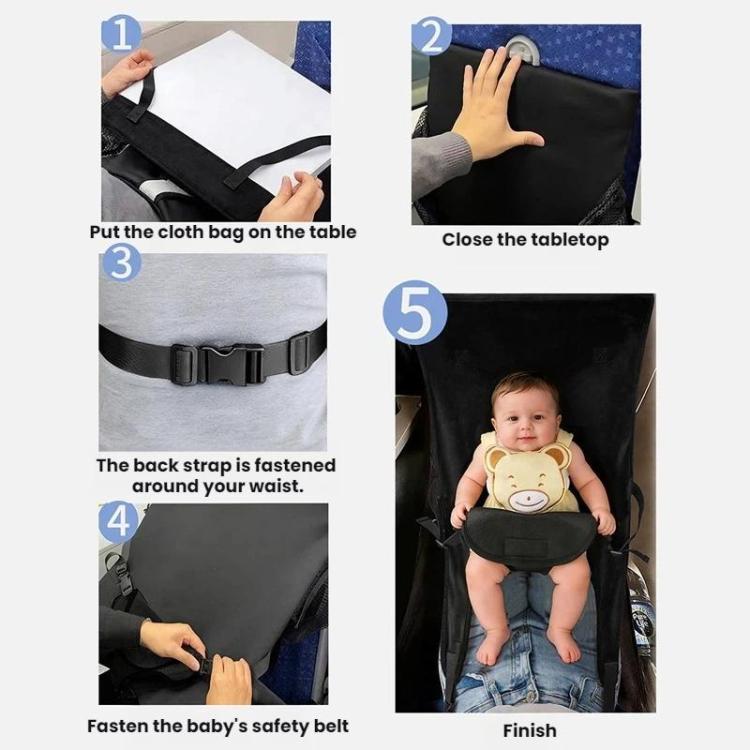 Amaca pieghevole per seggiolino da viaggio bambini