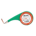 Nastro per la rimozione di saldature potente, a basso residuo e senza necessità di pulizia, ideale per riparazioni e saldature., RELIFE 1.5mm x 2m, RELIFE 2mm x 2m, RELIFE 2.5mm x 2m, RELIFE 3mm x 2m, RELIFE 3.5mm x 2m