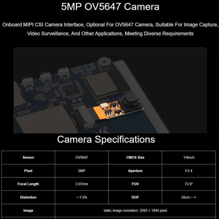 Scheda sviluppo Waveshare ESP32-P4 WiFi6 4,3" touch