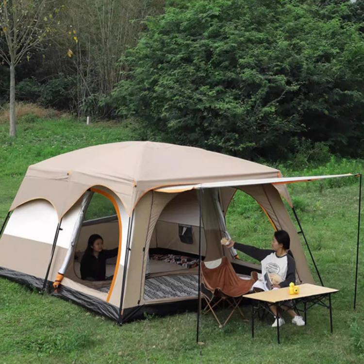 Tenda da campeggio portatile pieghevole 4-8 persone